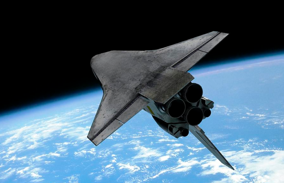 Spacecraft boosting into orbit